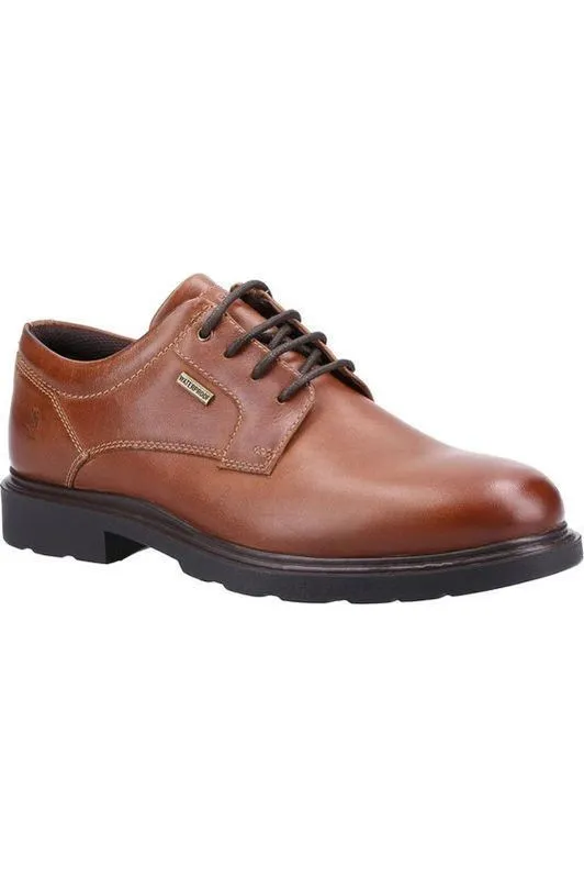 Family Fit Hush Puppies Pearce Waterproof Lace up shoe in tan