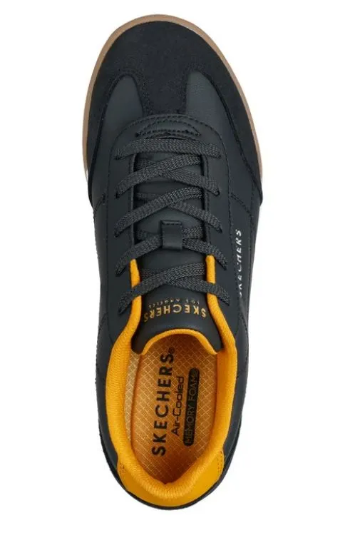 Weatherproof Protective Coating Ice Guard Skechers Mens 183284 Zinger in black