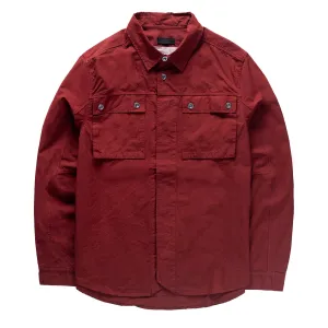 Urban Comfort Left Hand Twin Pocket Shirt Burgundy