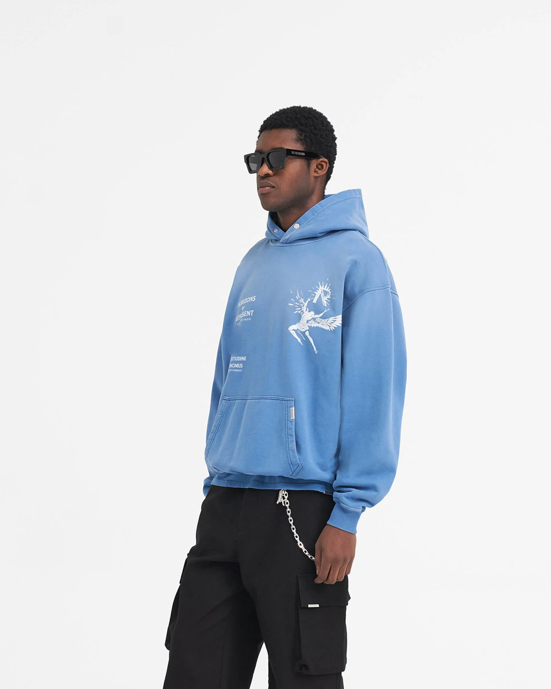 Gym Essential Core Layer Icarus Hoodie - Sky Blue