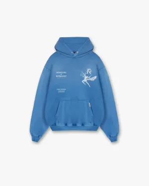 product tweed warmth product skiing suitable agility Icarus Hoodie - Sky Blue
