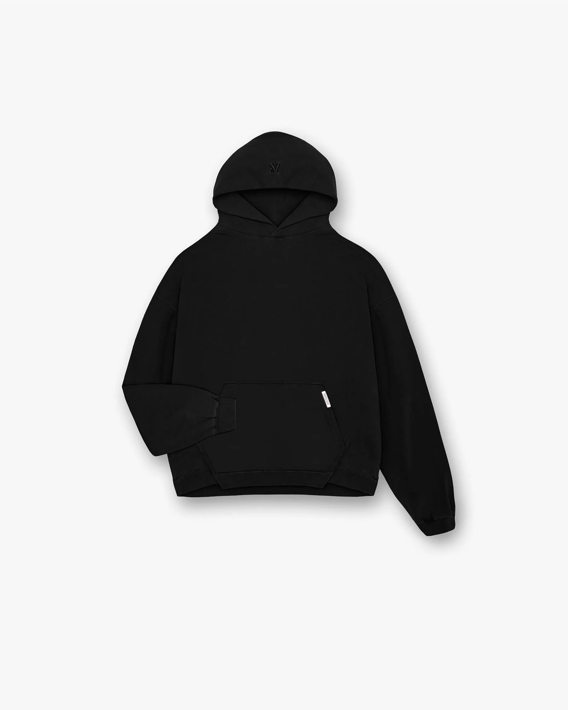 Initial Boxy Hoodie - Black Earth Tones product affordable accessibility