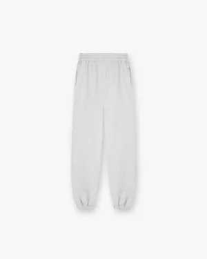 Initial Cuffed Sweatpant - Ice Grey Marl Comfy Movement Fit