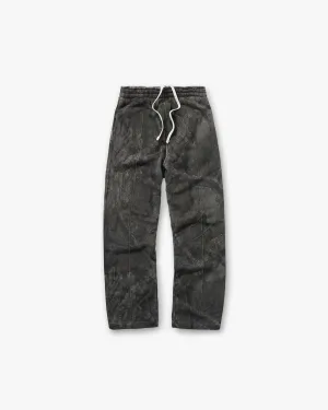 Clean Fit Initial Overdye Realtree? Sweatpants - Overdyed Black