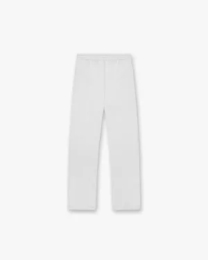 Minimal Cut Roomy Fit Initial Sweatpant - Ice Grey Marl