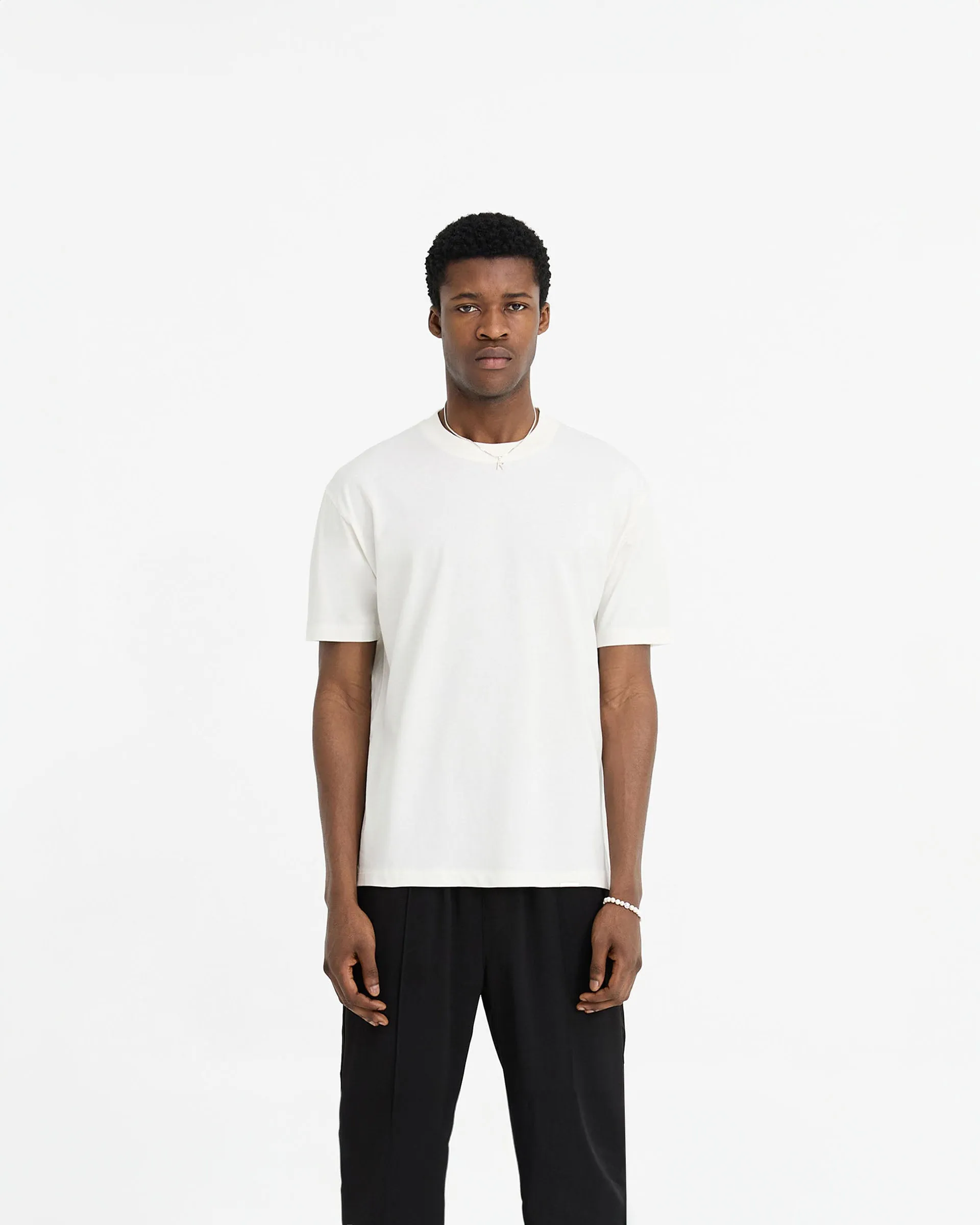 Initial T-Shirt - Flat White Street Ready