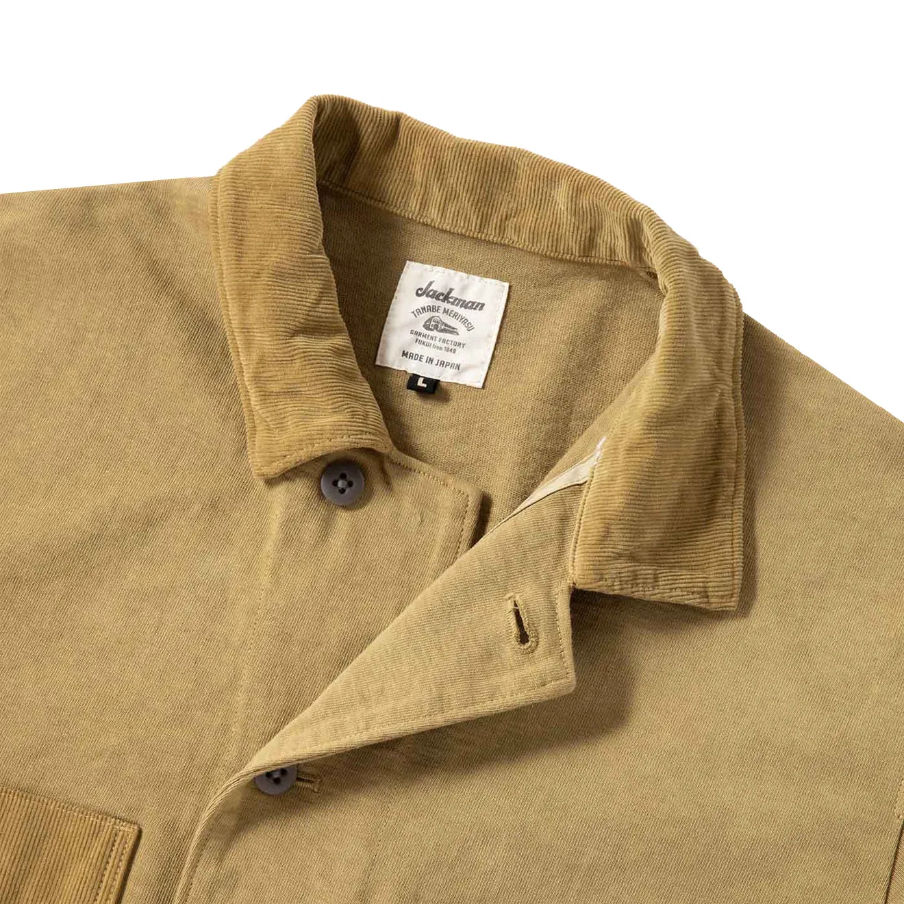 Jackman Dotsume BB Shirt Moss Essential Layer