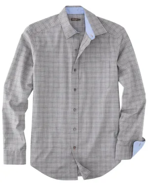 Coastal Vibes J.McLaughlin Plaid Gramercy Modern Fit Woven Shirt