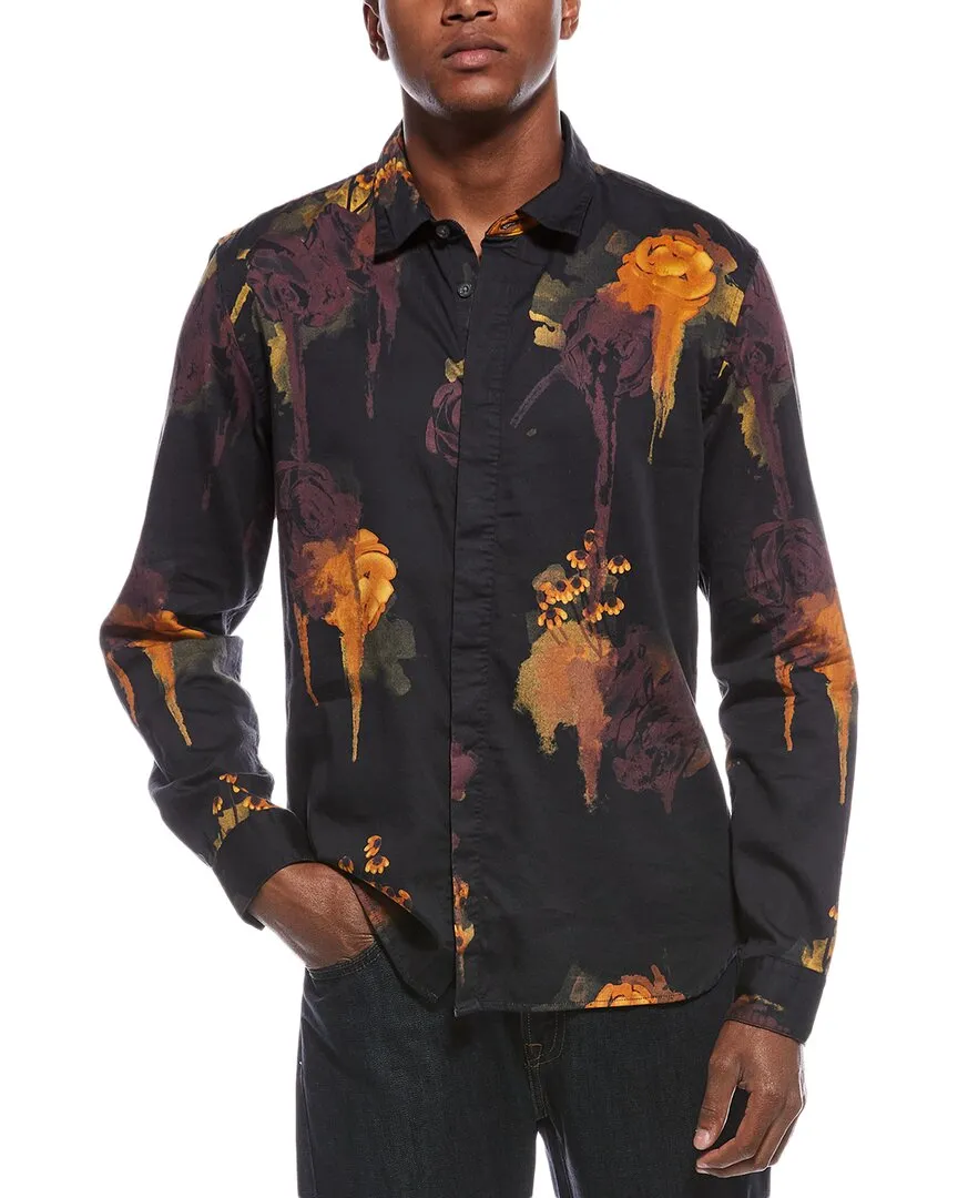 Flexible Material Street Chic John Varvatos Rodney Shirt