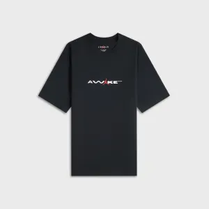 Jordan x Awake Tee - Black / University Red / White Outdoor Trend Look Relaxed Comfort Look