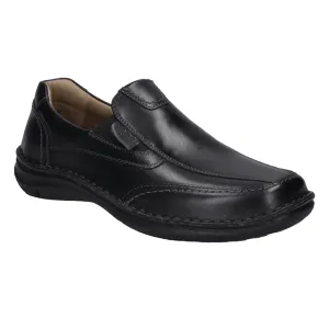 Quiet Mode Rich Color Josef Seibel Mens Shoe Anvers 67 Black