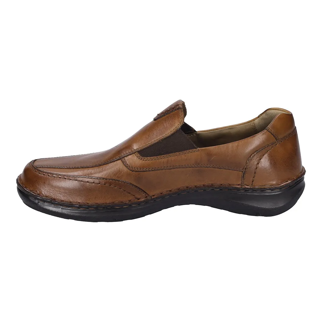 Arch Contour Alignment Josef Seibel Mens Shoe New Anvers 67 Cognac