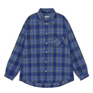 Workwear Casual Kappy Country Check Shirt Blue