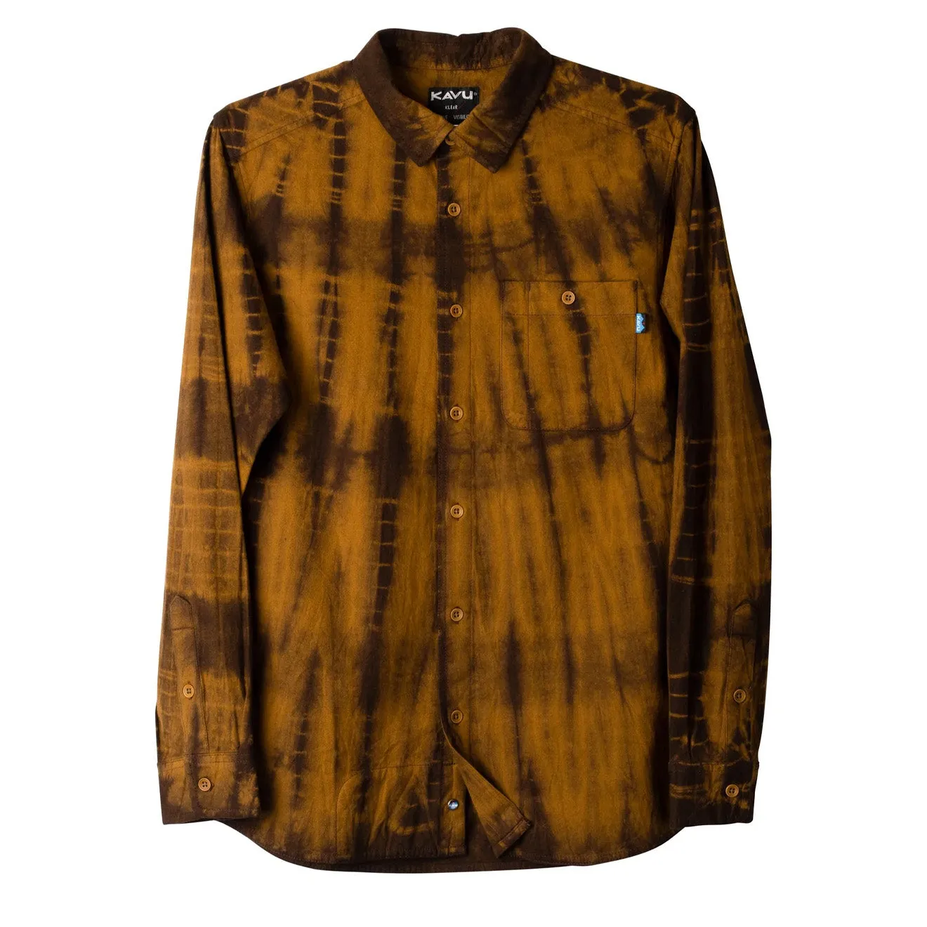 Kavu Caswell Shirt Ramshackle Rust Breathable Fit