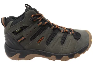 Keen Mens Comfortable Headout Mid Waterproof Hiking Boots Minimalist Appeal Memory Foam Footbed
