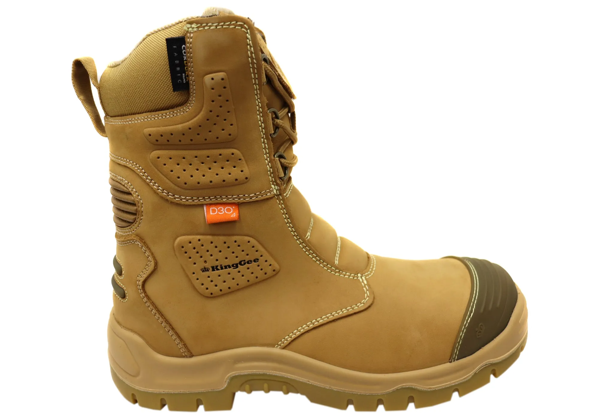 Insulated Comfort Wild Soul KingGee Mens Bennu Rigger Steel Toe Safety Work Boots