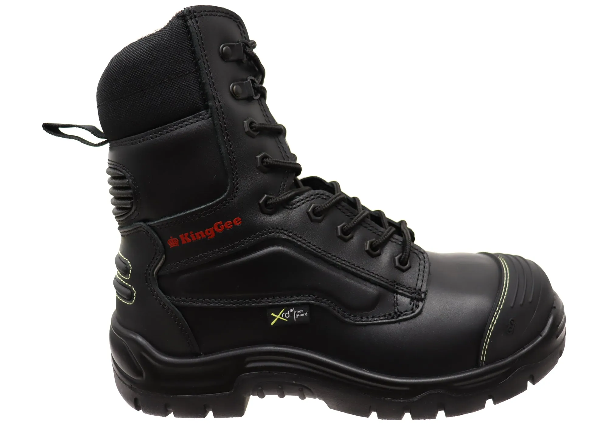 Smart Look Heavy Duty KingGee Mens Phoenix 8Z Met Safety Work Boots