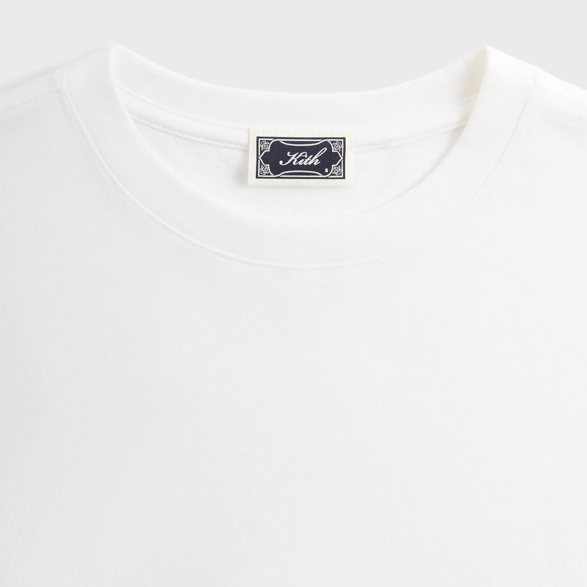 Kith Alex II Boxy Tee - White Breathable apparel Biodegradable Options