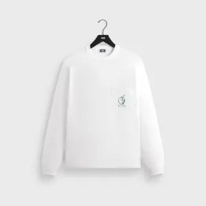Kith & Kin Universal Apple Long Sleeve Tee - White Animal Print