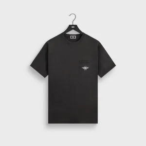 Layered Wear Kith & Kin Wing Logo Pocket Vintage Tee - Black