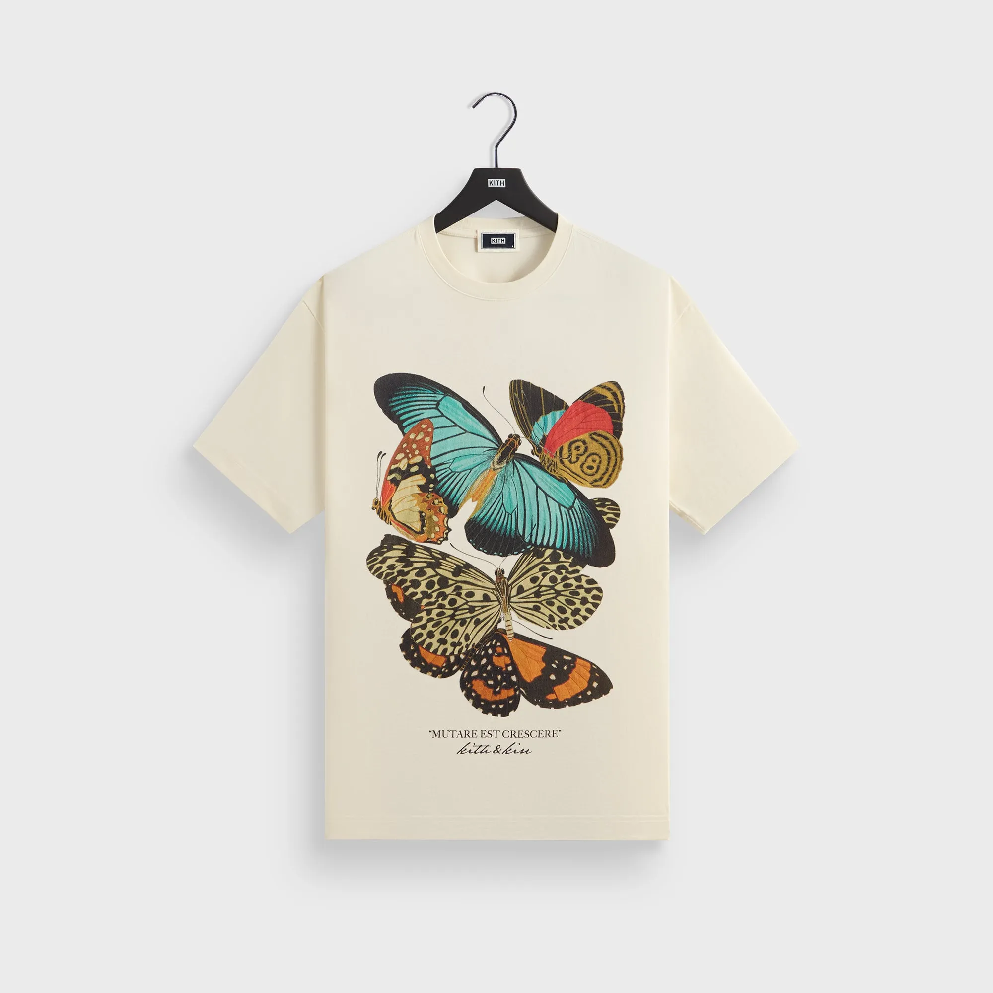 Kith Butterfly Vintage Tee - Sandrift Chill Vibes windproof
