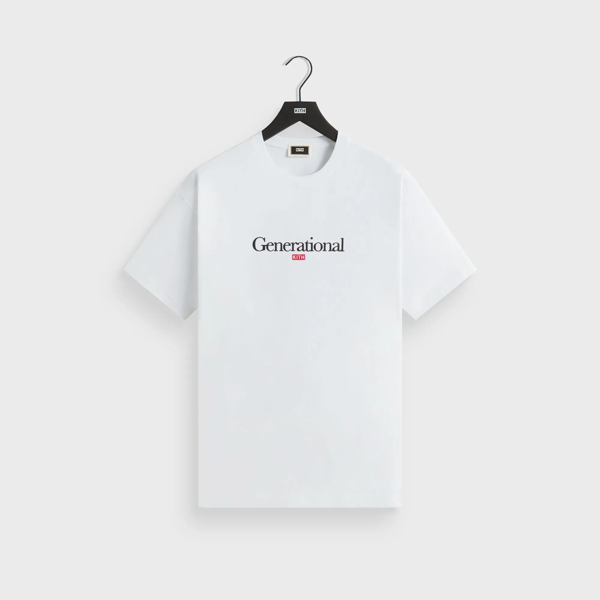 Kith Generational Quote Tee - White Light Outfit