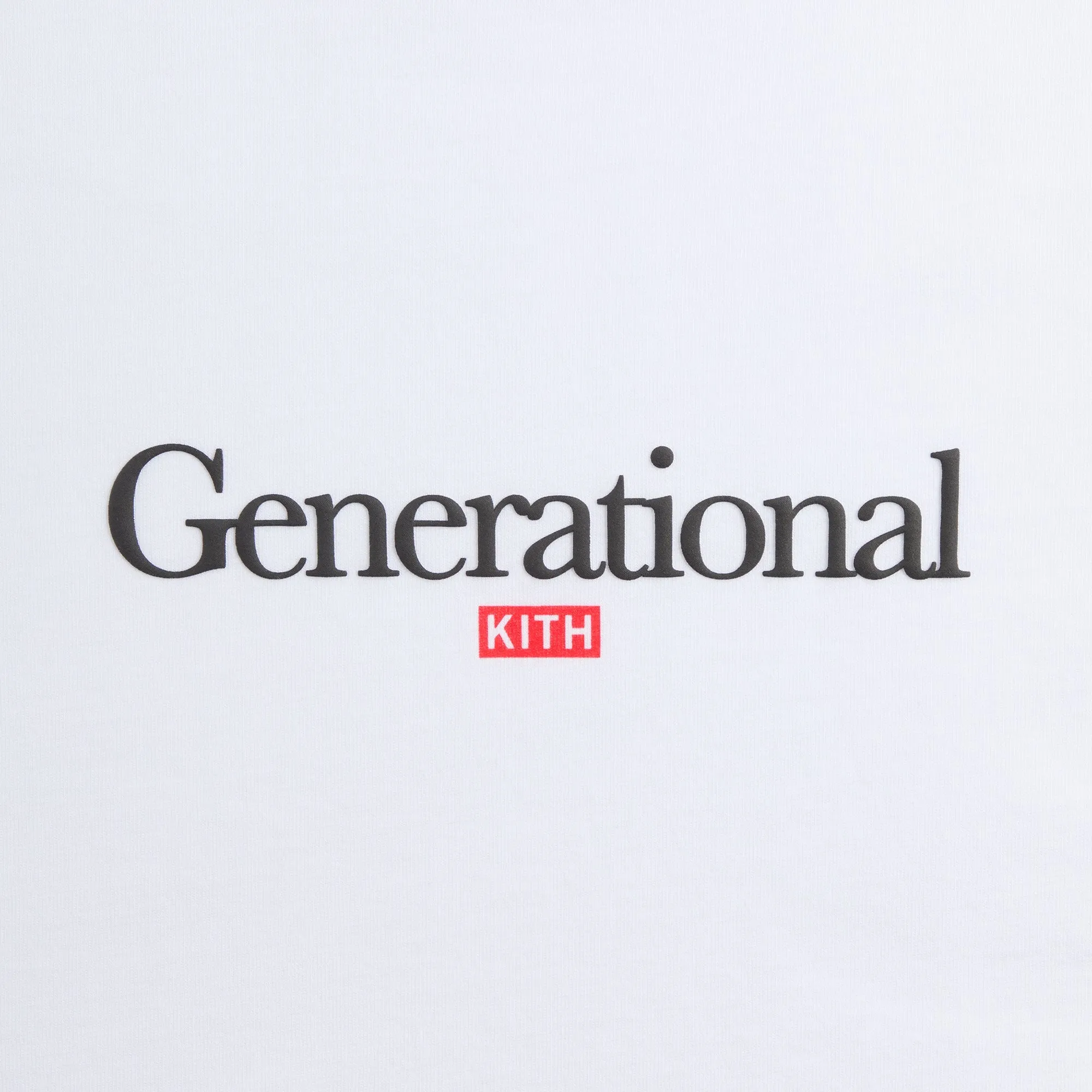 Kith Generational Quote Tee - White Active Style
