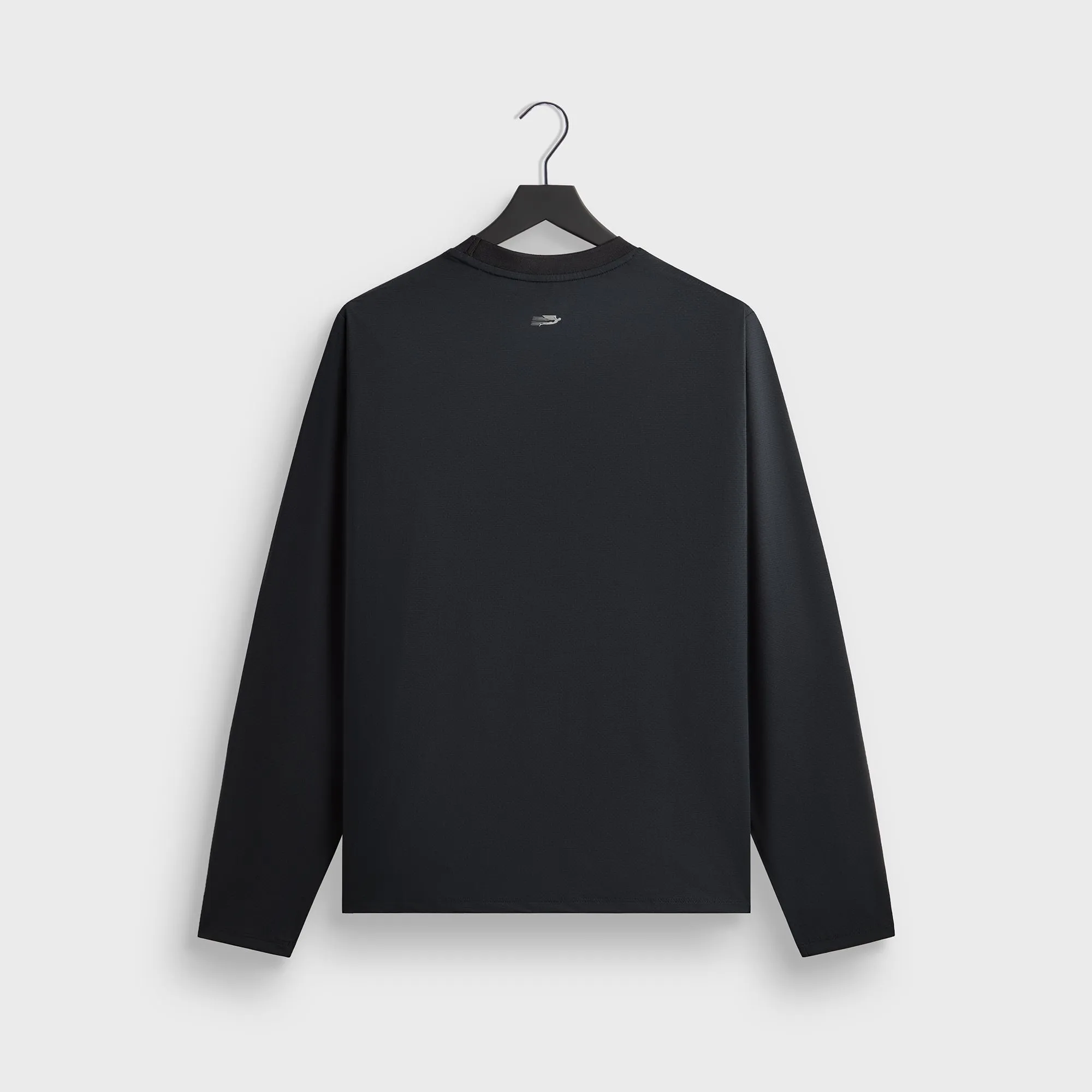 Kith Honeycomb Tech Heathrow Long Sleeve Tee - Black Bold Design Roomy Waist