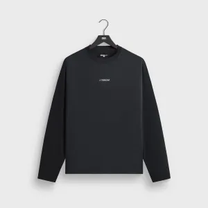 Stretch Fit Bold Comfort Kith Honeycomb Tech Heathrow Long Sleeve Tee - Black