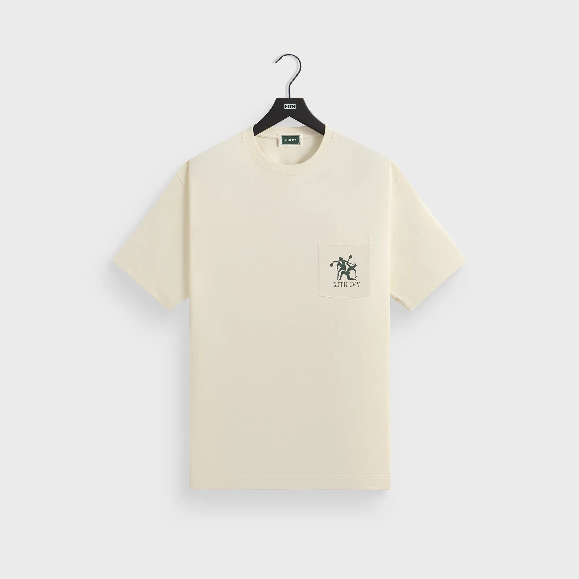 Unisex Core Kith Ivy Pocket Tee - Sandrift