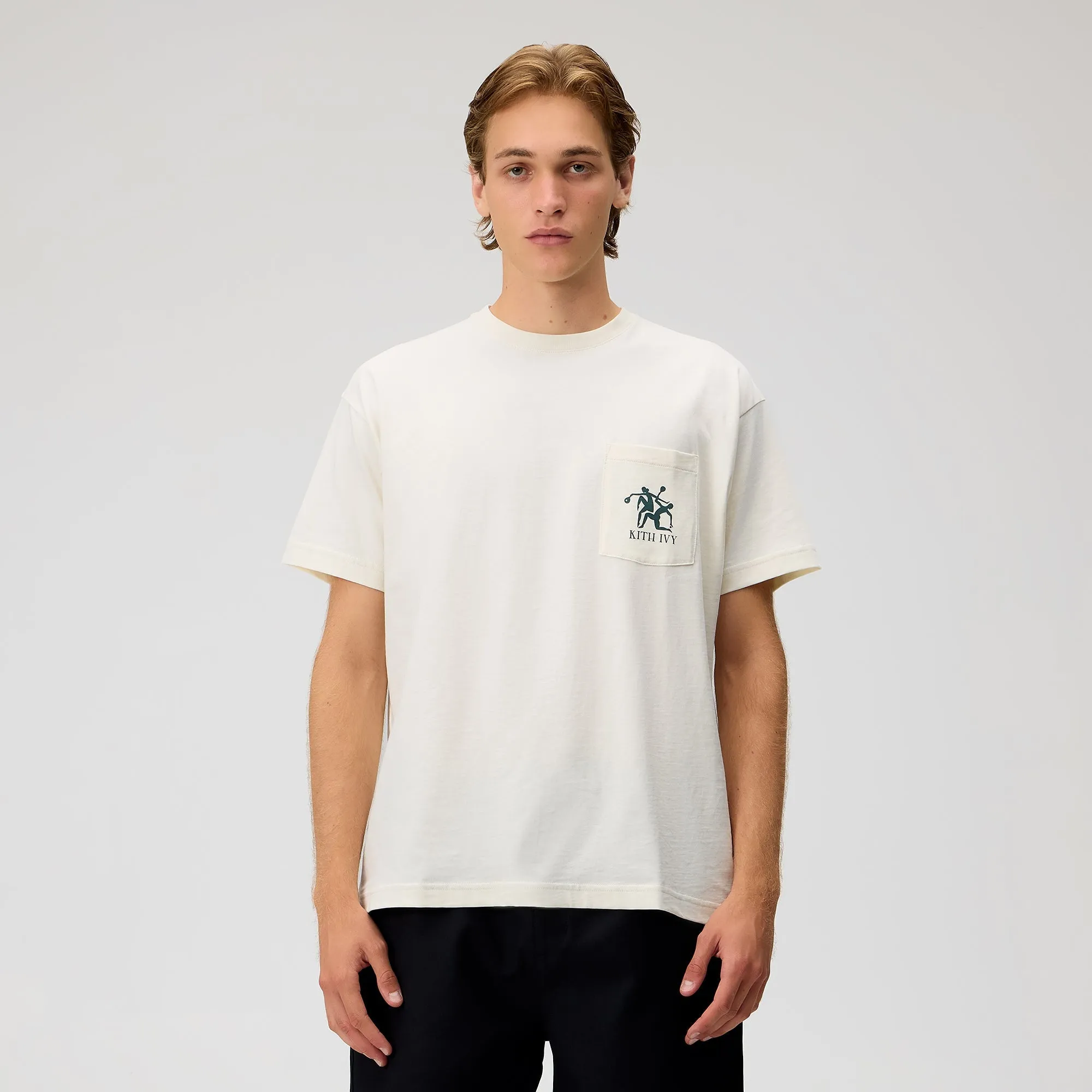 Men's Kith Ivy Pocket Tee - Sandrift