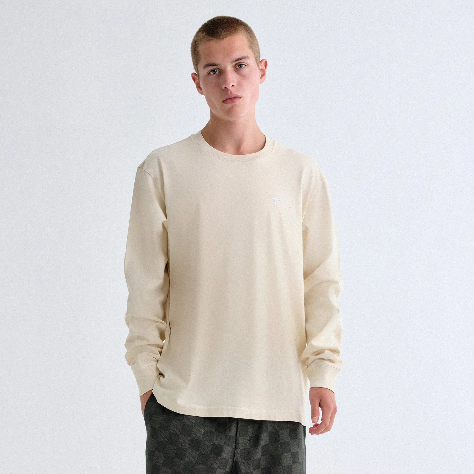 Kith Long Sleeve LAX Tee - Sediment Seasonal Outfit Fun and Relaxed