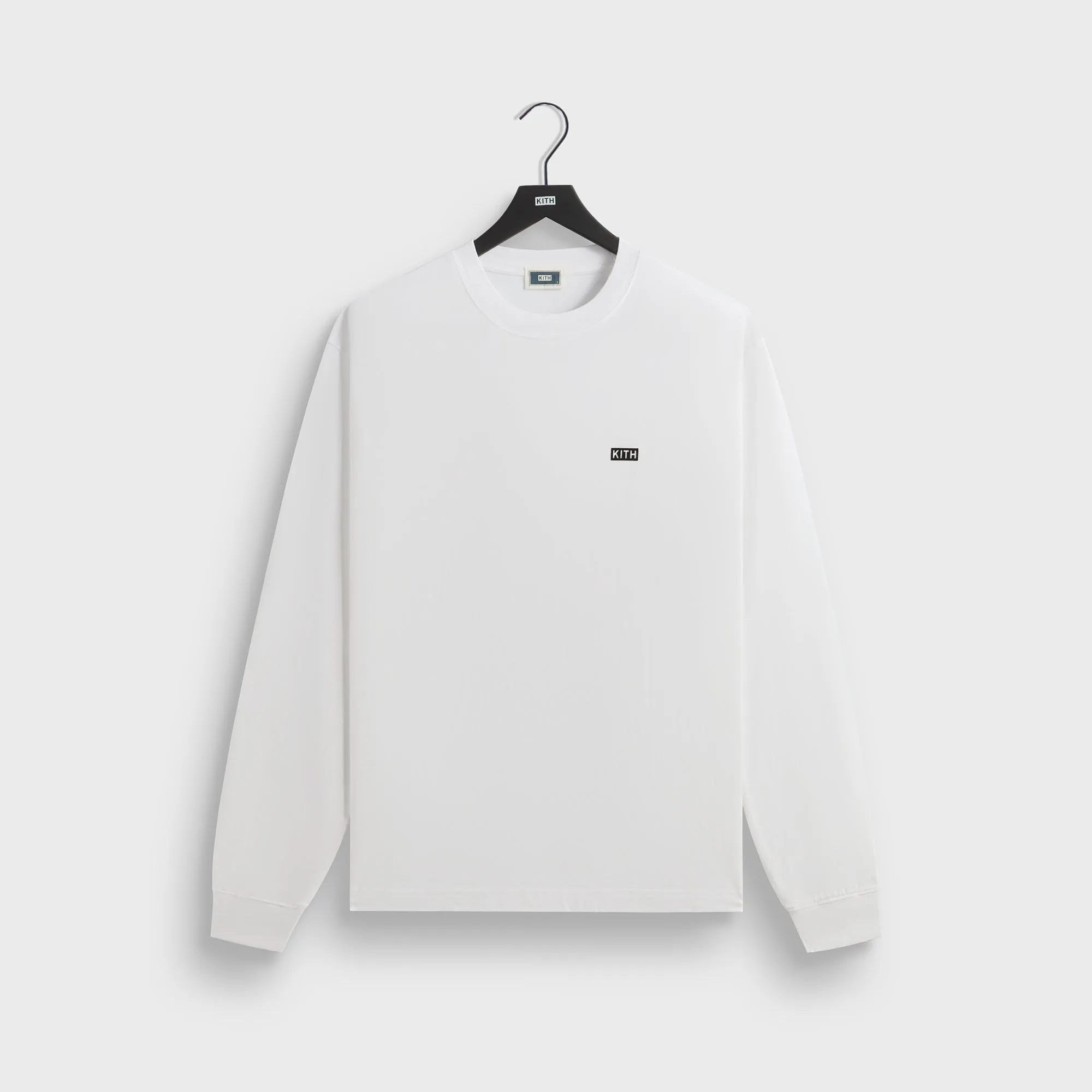 Kith Long Sleeve LAX Tee - White Gym clothing