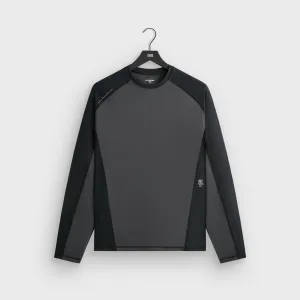 Kith Panelled Donovan Tee - Black Functional Side Gussets Tagless Design