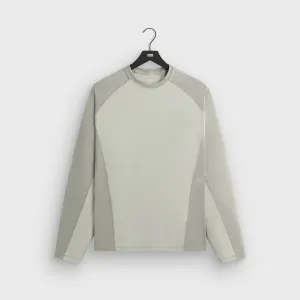 Kith Panelled Donovan Tee - Tin Elastic Fit