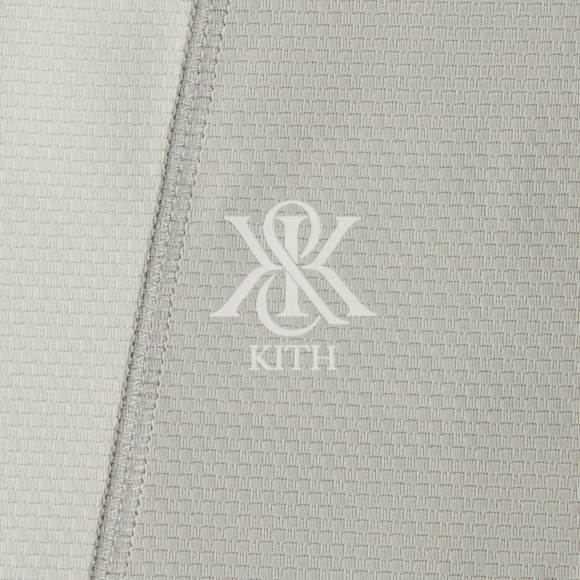 Kith Panelled Donovan Tee - Tin Recycled Polyester