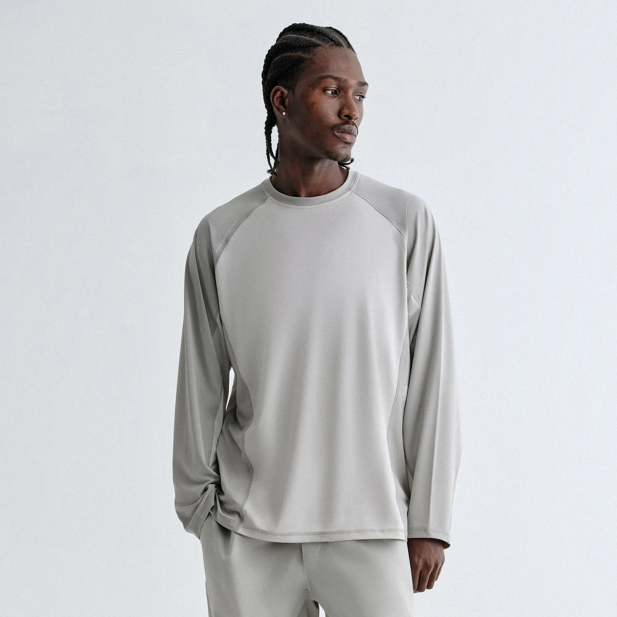 Kith Panelled Donovan Tee - Tin Chic Outfit suitable for all genders