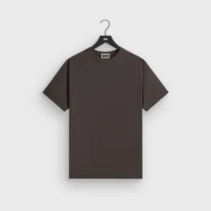 Scoop neck Kith Pointelle Mesh Short Sleeve Heathrow Tee - Cacao