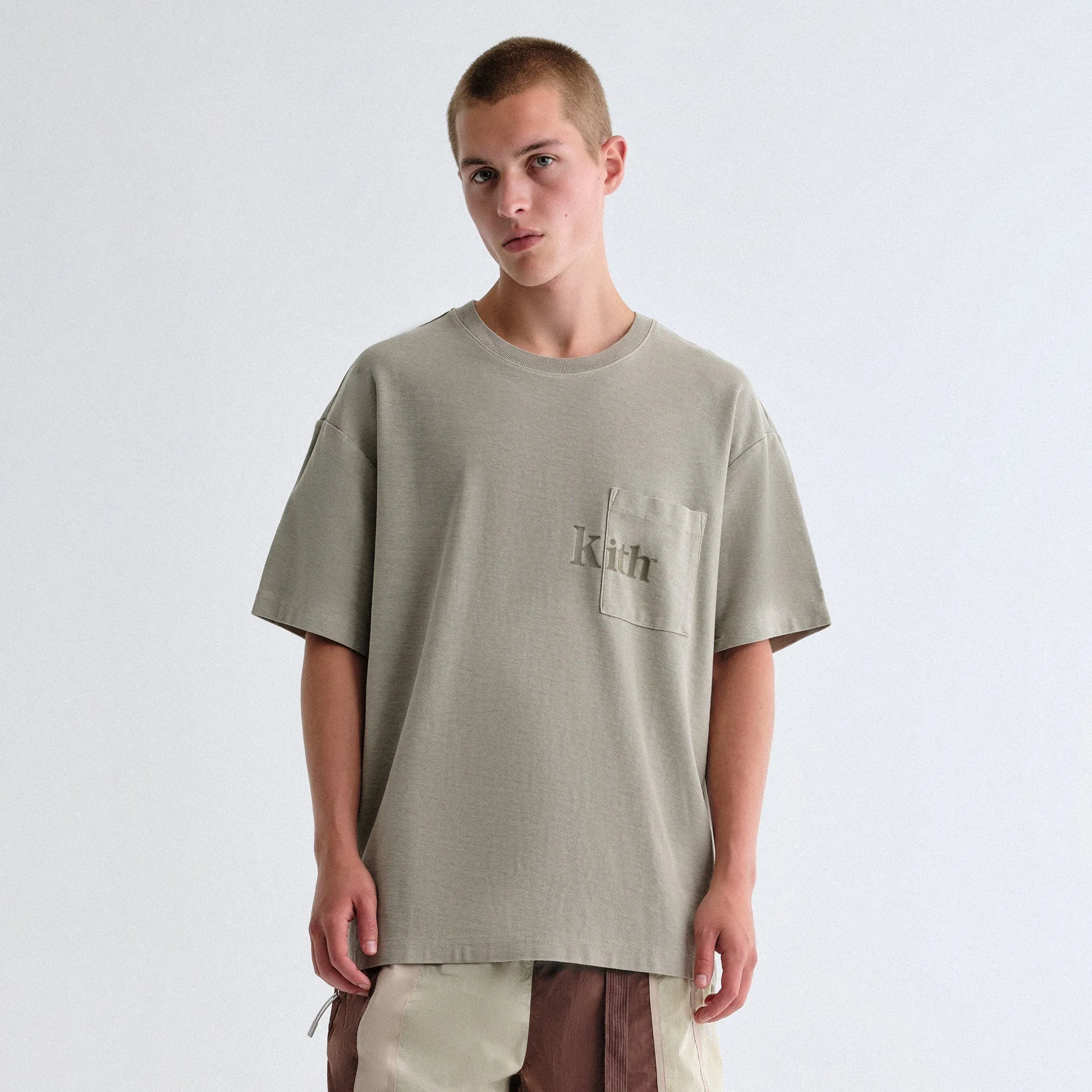 Flexible Shoulder Seams SeamFreeShoulders Kith Quinn Tee - Haze