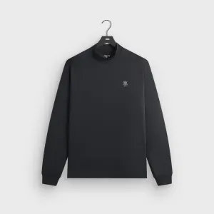 Kith Scratch Long Sleeve Mock Neck - Black Sweat Absorbent