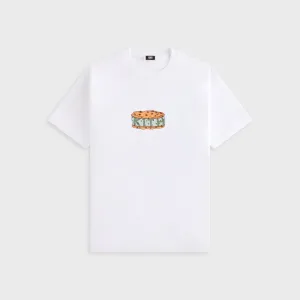 Daily Outfit Style Abstract print Kith Treats Mint Chip Tee - White