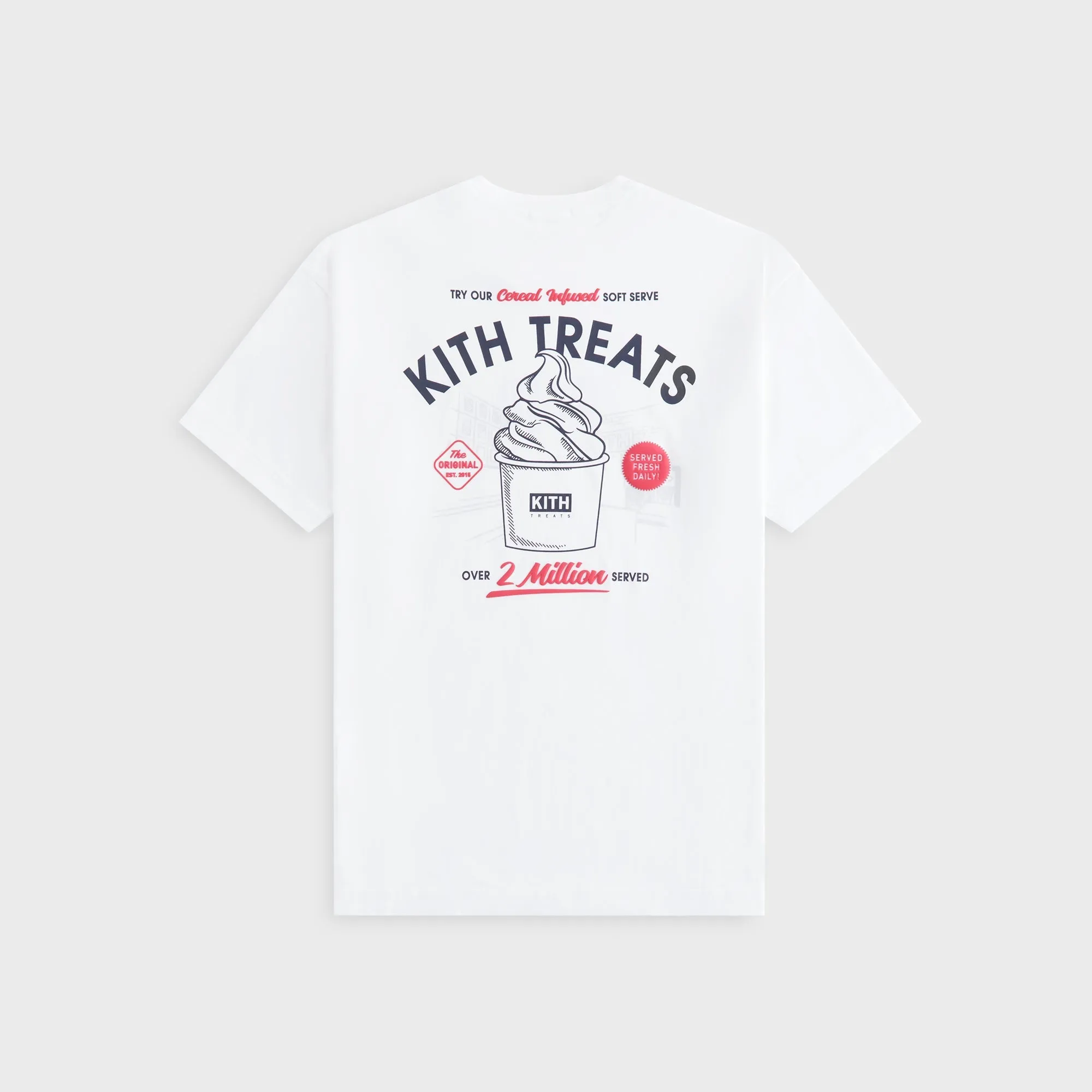 Perfect For Relaxing Comfortable Weave Kith Treats Two Million Tee - White