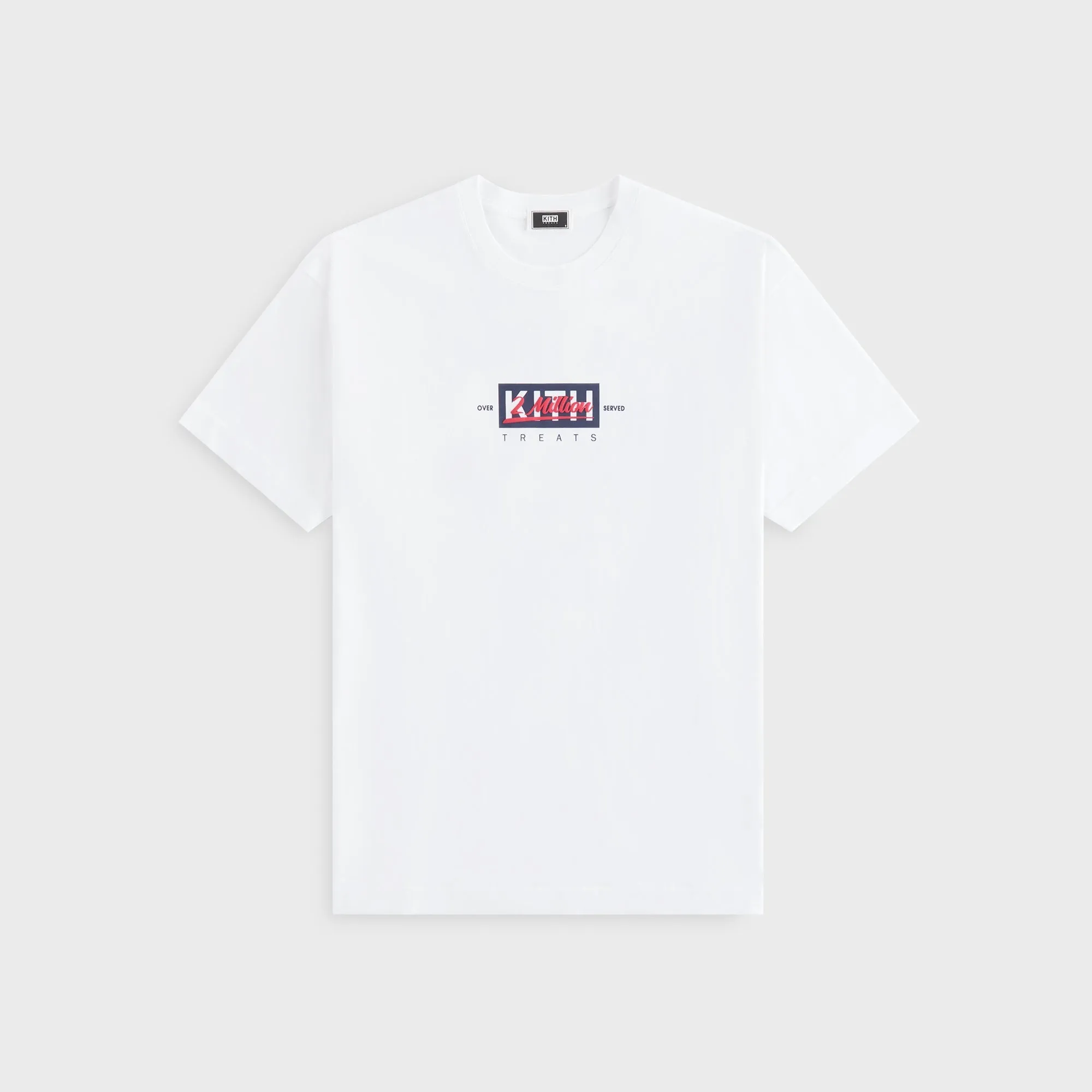 Kith Treats Two Million Tee - White Sustainable Packaging