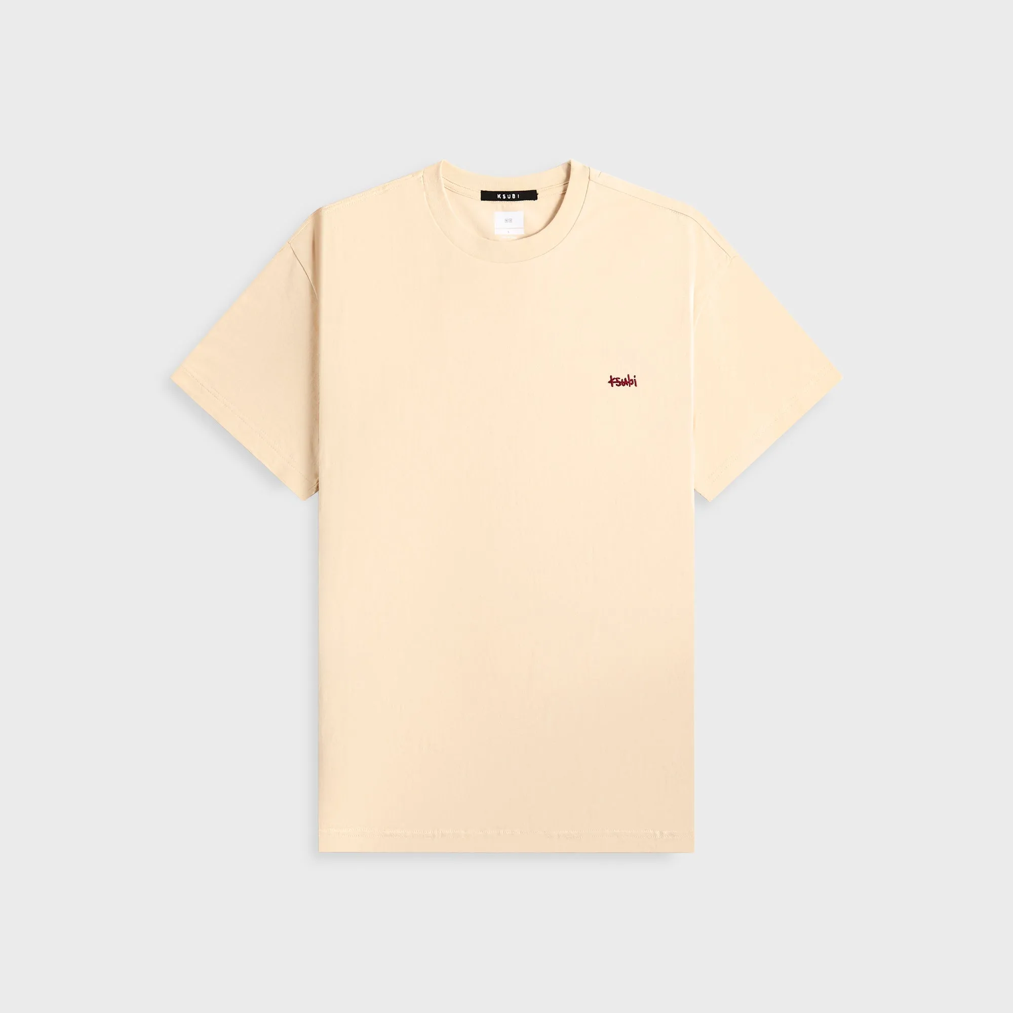 Ksubi 1999 Biggie Tee - Dusty Desert Sport Fit Compact Stitch Pattern