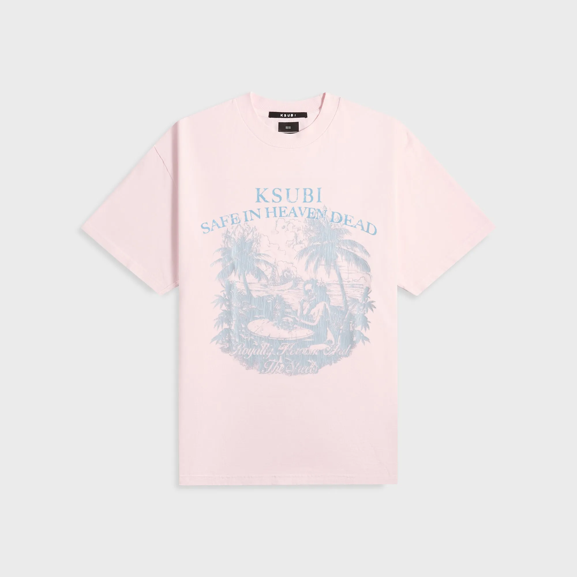 Ksubi Paradiso Ekcess Short Sleeve Tee - Pink Comfortable apparel