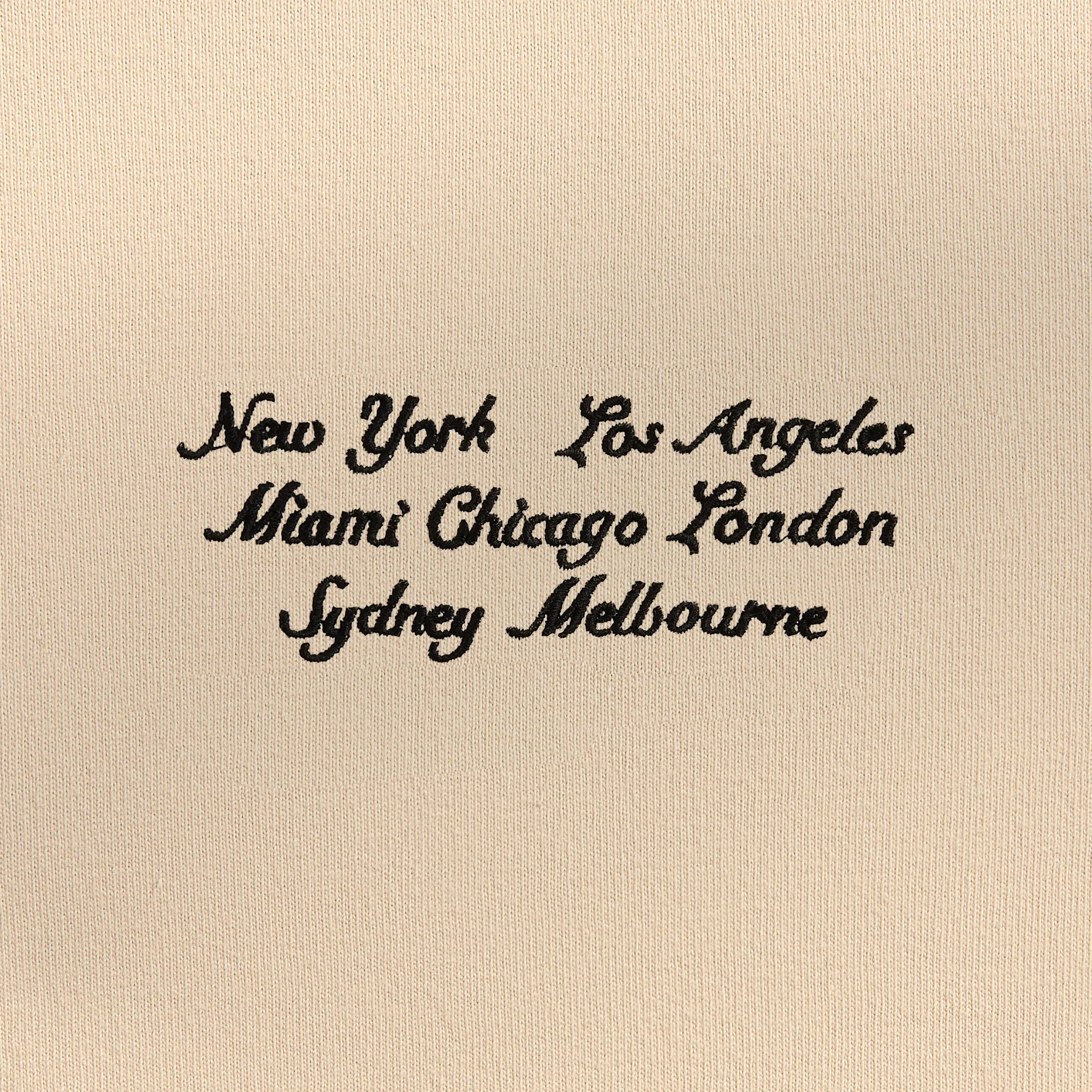 Cozy Vibe Abstract print Ksubi Playoff Ekcess Tee - Dusty Desert