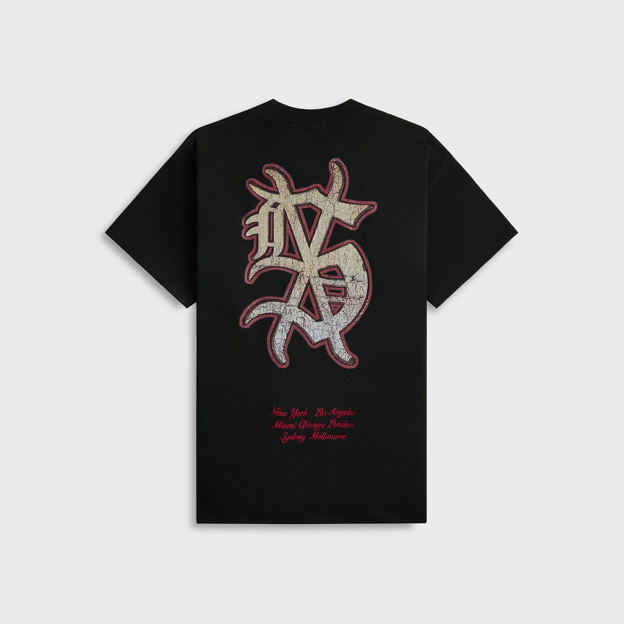 Perfect Layer Wear Ksubi Playoff Ekcess Tee - Jet Black