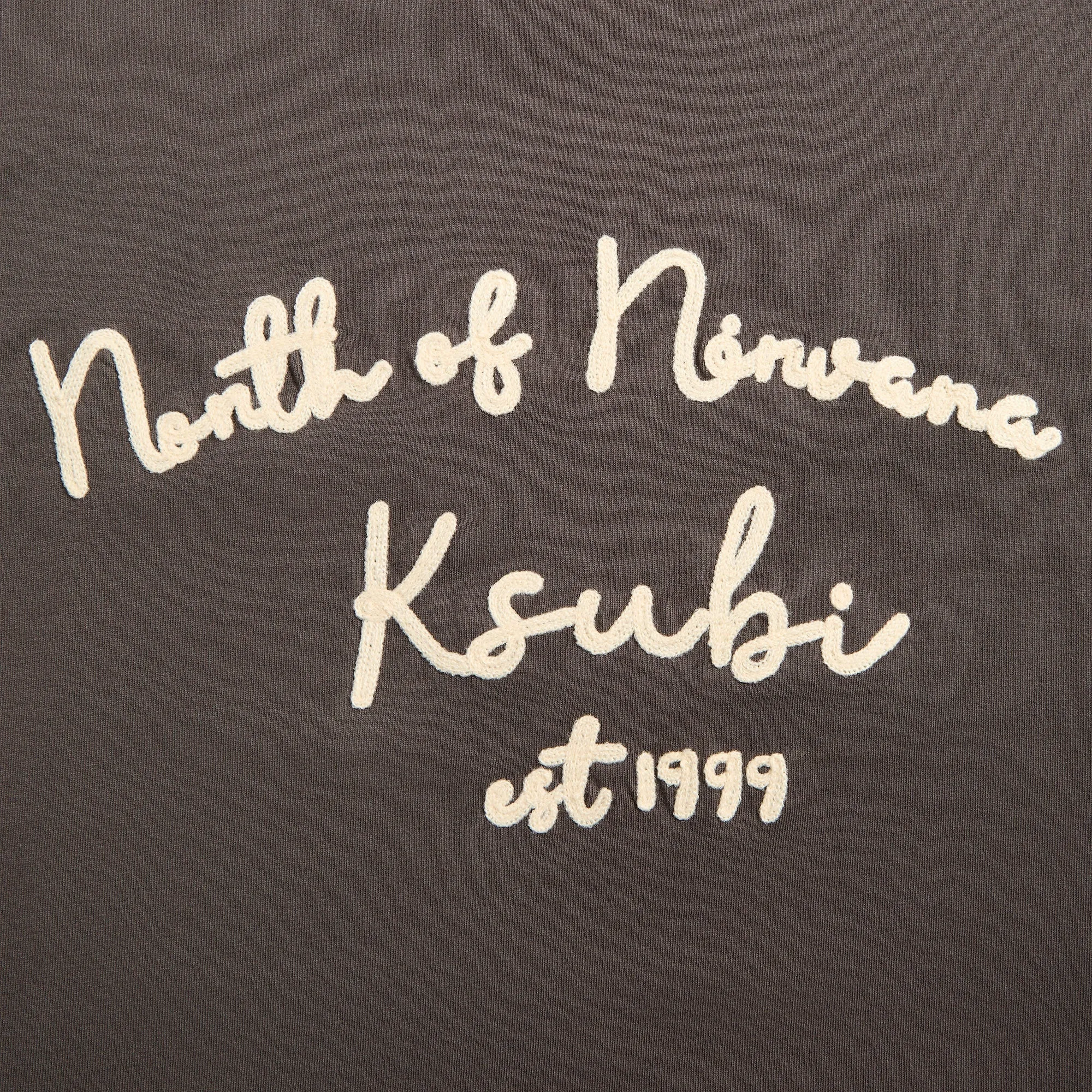 Ksubi Salud Biggie Short Sleeve Tee - Faded Black No Slip Shoulder Design Soft Waistband