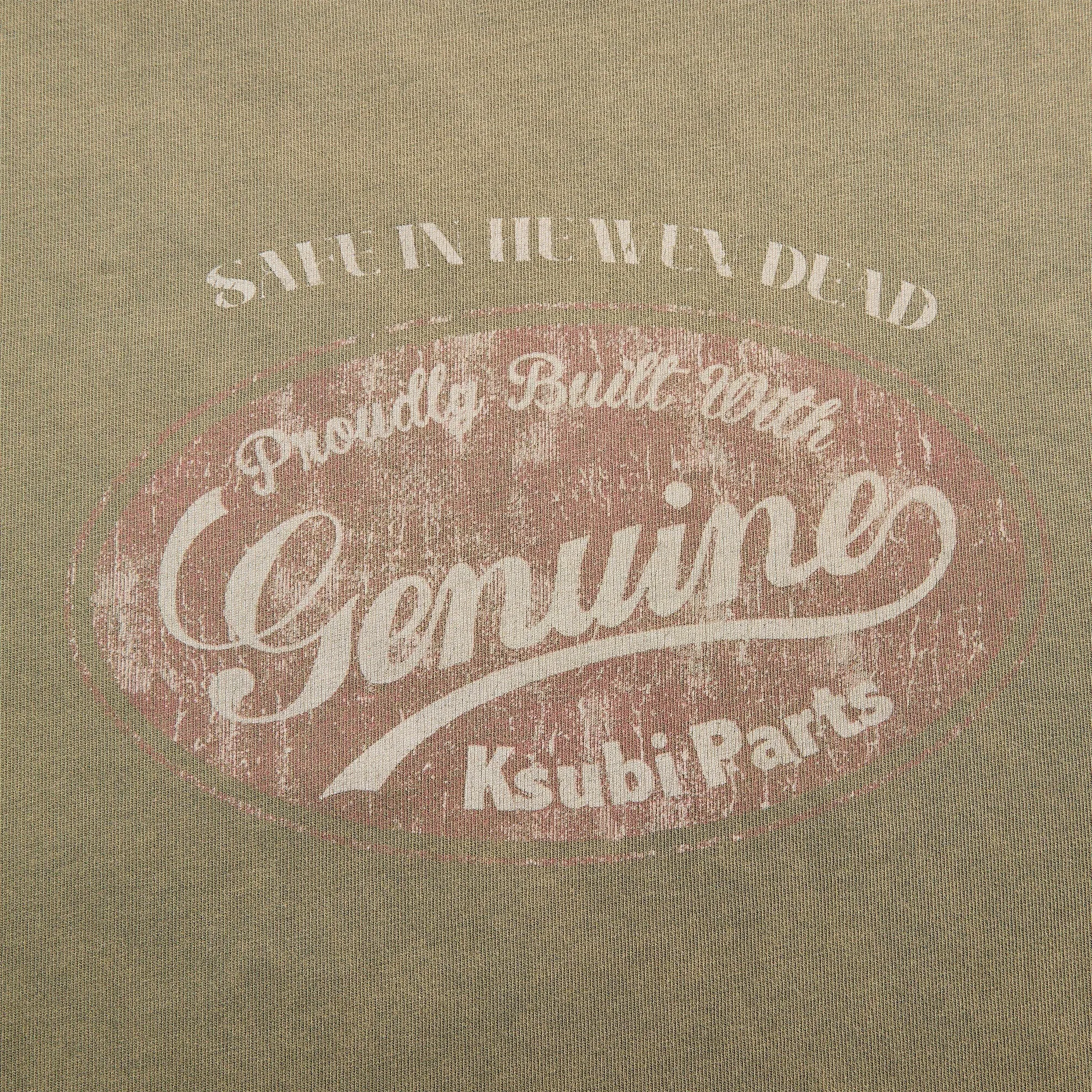 Urban Streetwear Light Casual Ksubi Spare Ekcess Tee - Militant Green