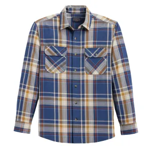 Pendleton Beach Shack Shirt Navy Multi Plaid Polished Style